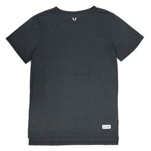 ASRV High Low Long Crew Tee Short Sleeve Athleisure Minimal Sporty Gym Medium